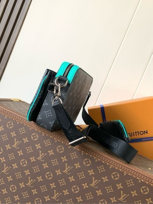 LOUIS VUITTON сумка мужская 3в1 trio 3v1 messenger кожаная оригинал