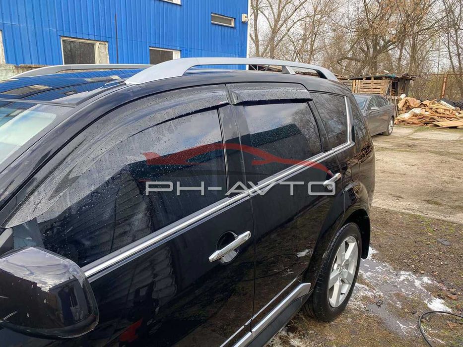 Вітровики Mitsubishi Outlander XL 2007-2012 Дефлектори Ветровики