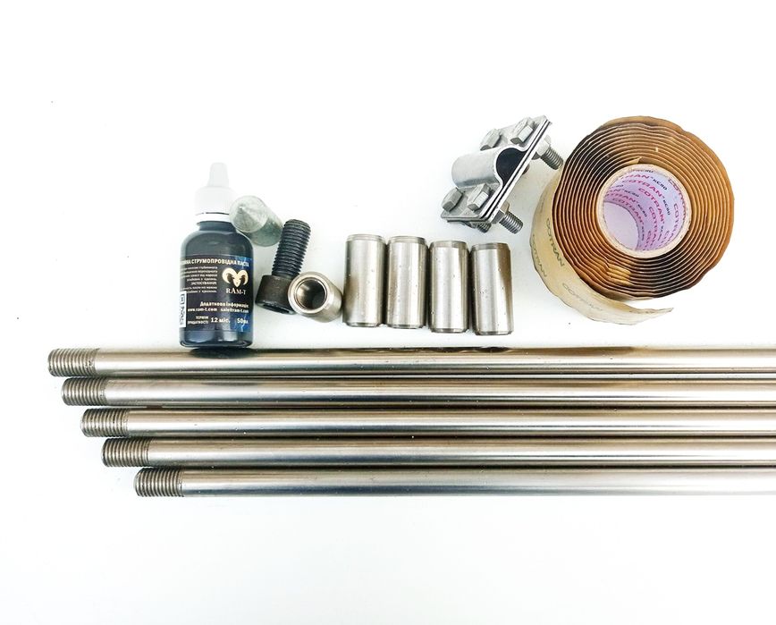 Комплект Нержавіючого заземлення R4.5м.NI.