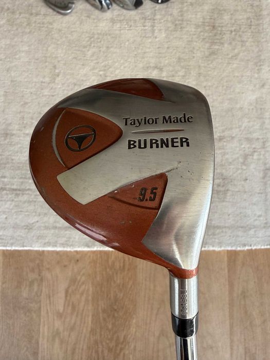 TaylorMade woods and hybrid, Ping putter, loose irons
