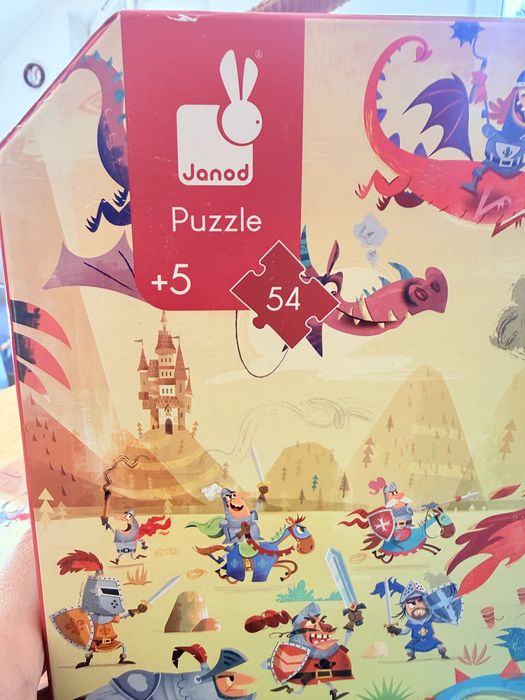JANOD Puzzle dla dzieci, 5+