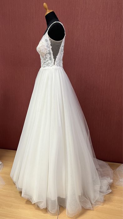 Suknia ślubna - ecru