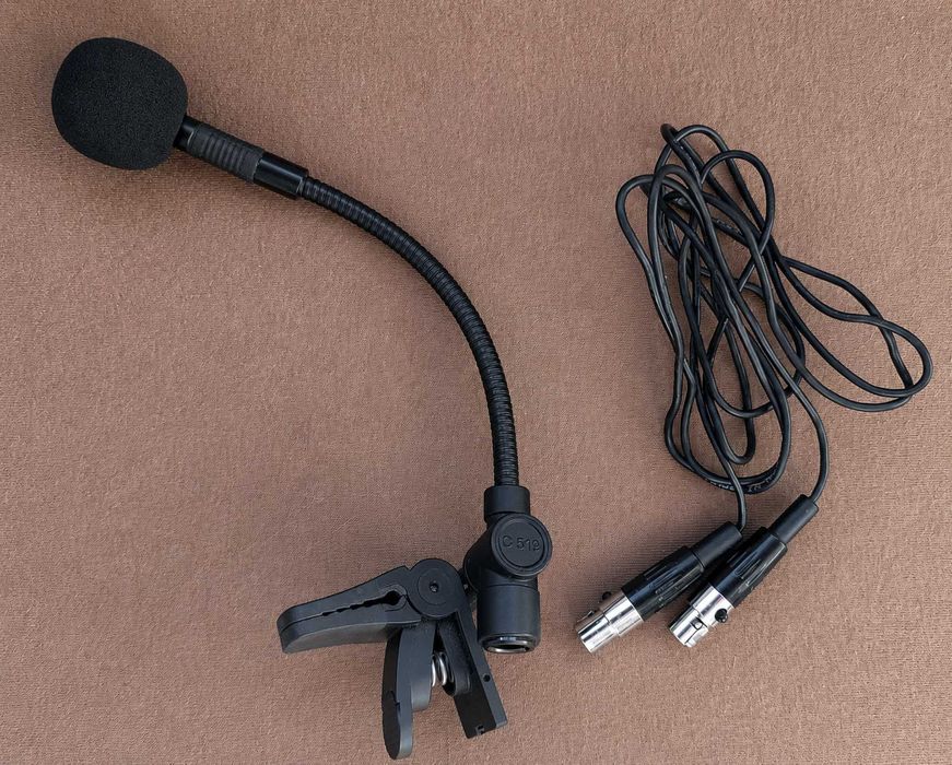 Мікрофон для духових саксофона труби “гусяча шия” AKG C519 made in Austria