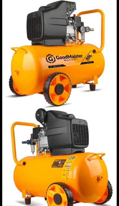 Kompresor olejowy 50l sprężarka 8 bar