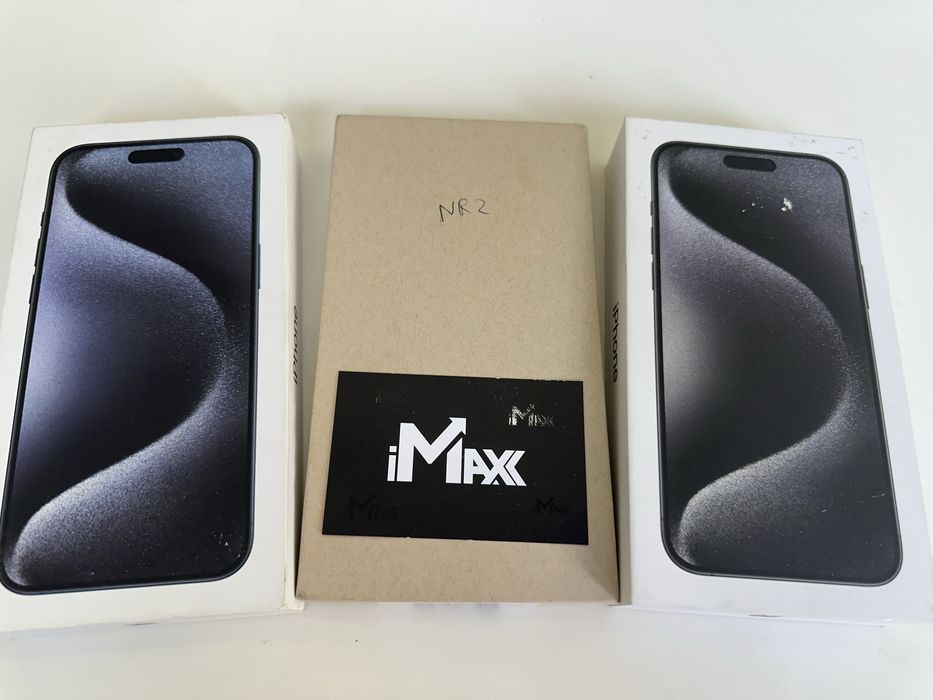15 Pro Max 1Tb Black,White,Blue Titanium стан Нових ЄВРОПА Фізична сім