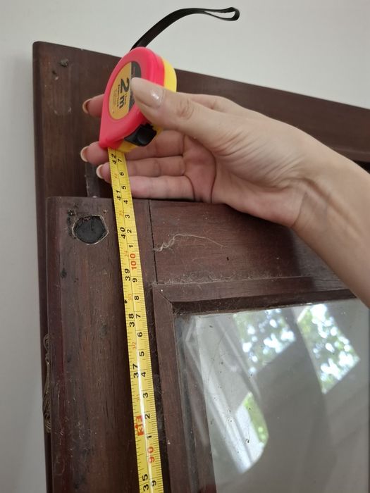 Lote de 12 Janelas Antigas em Madeira Maciça c/ Vidro (Excelente Estado)
