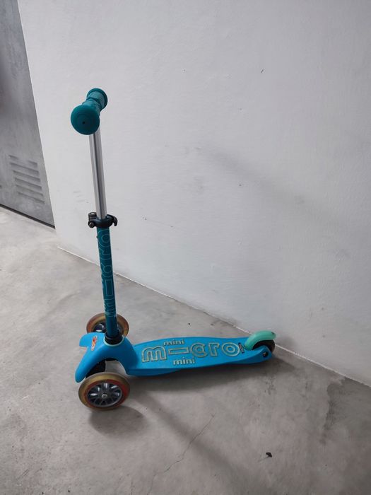 Trotinete Mini Micro 3 em 1 Deluxe Aqua