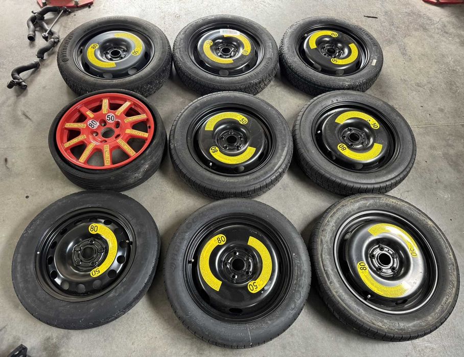 Докатка VW Skoda Audi R16 R17 R18 R19 R20 запасне колесо запаска костиль