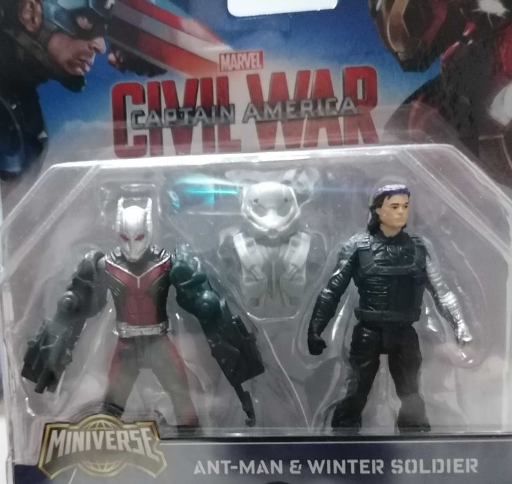 Figuras Miniverse Marvel Civil War Captain America (20€ pelos 3)