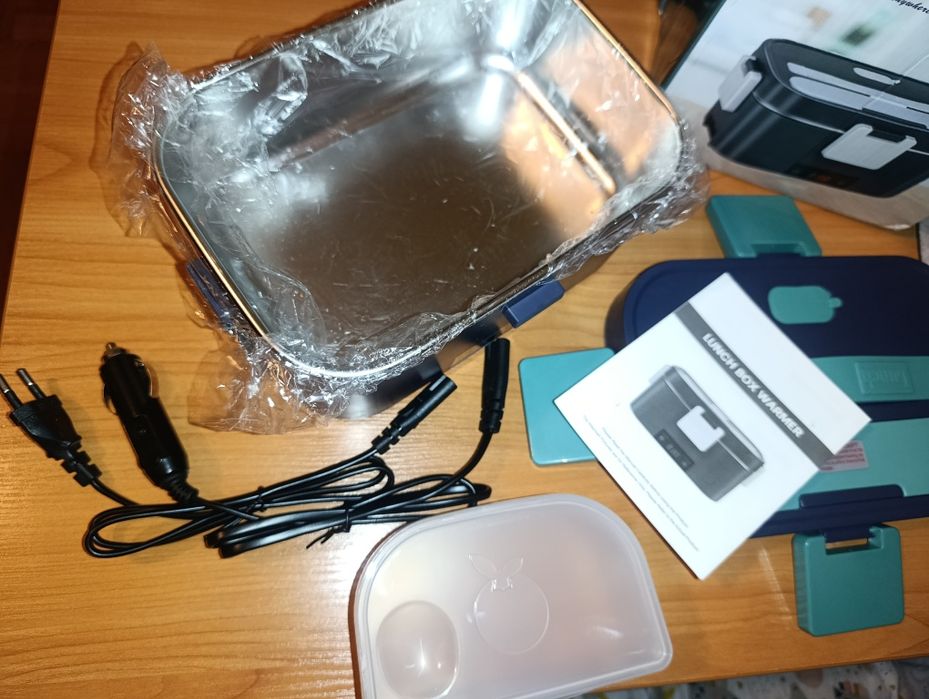Elektryczny lunch box, pojemnik na żywność