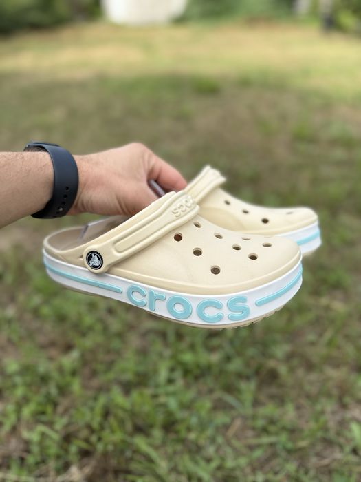 Крокси жіночі лавандові crocs bayaband purpule женские кроксы 36-45