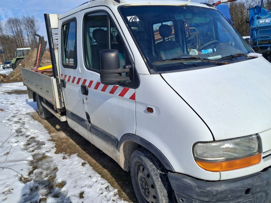 Renault Master 2.2, 90KM skrzyniowy.