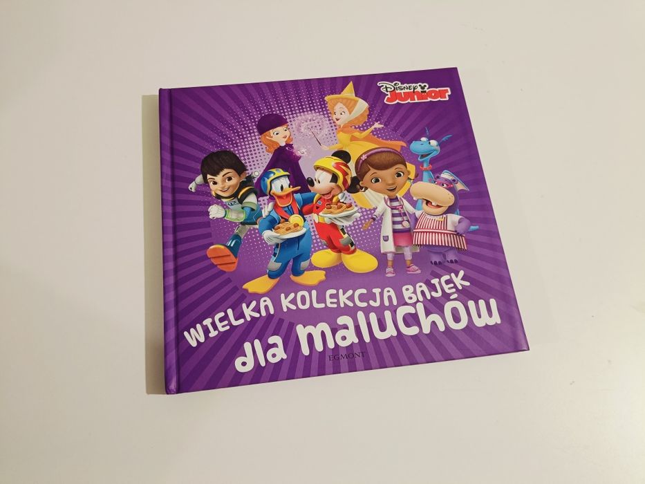 Nowa książka Disney junior wielka kolekcja bajek dla maluchów Goofy i