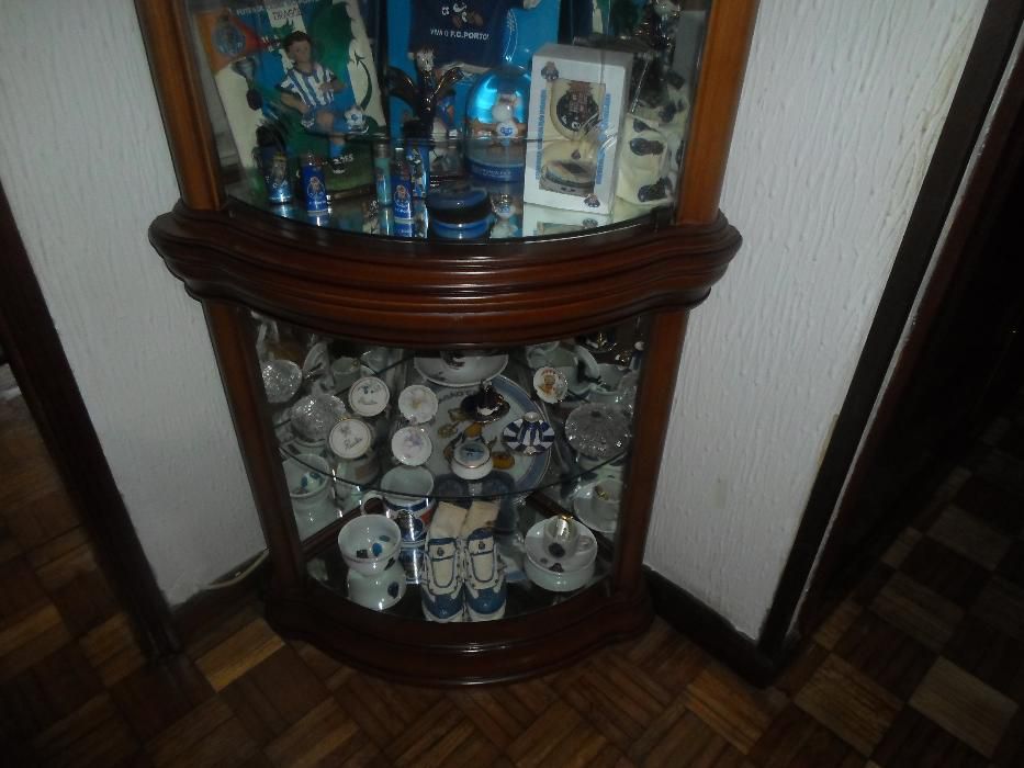 tributo ao f c do porto em vitrina de cerejeira