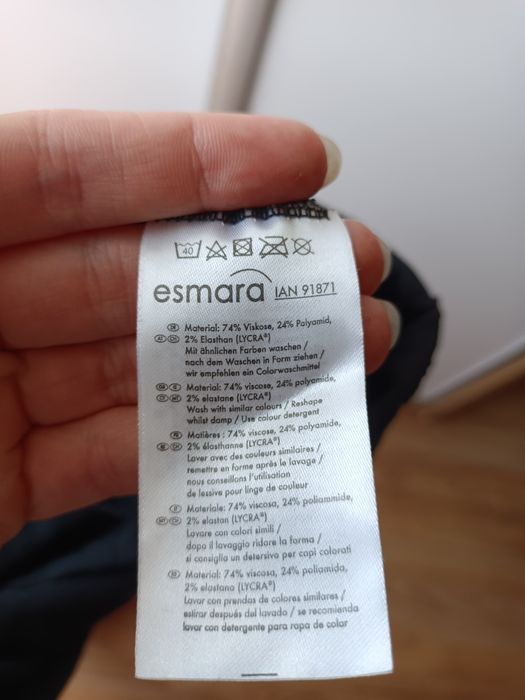 Rajstopy czarne nowe,  36/38