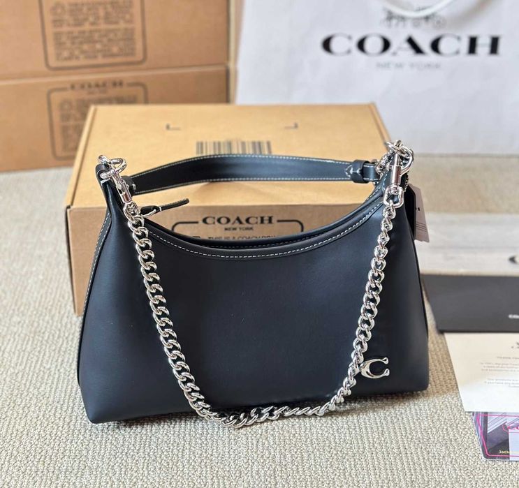 Сумка Coach Black Silver