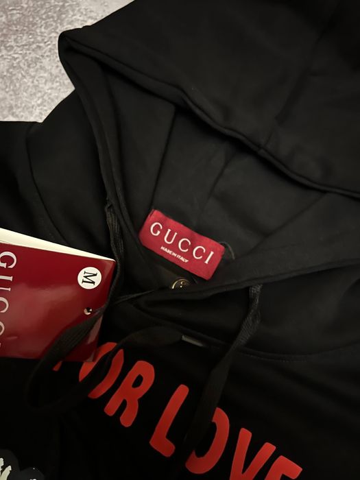 Худі Gucci Blind For Love , кофта гуччі блинд фор лов худи С М Л