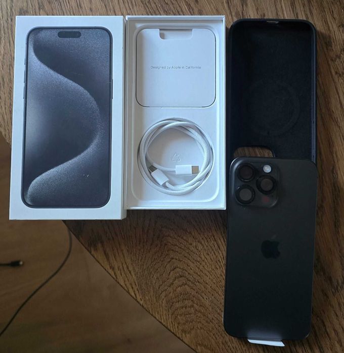 iPhone 15 Pro Max 256GB Estado da Bateria 97% Applecare Até FEV 2026