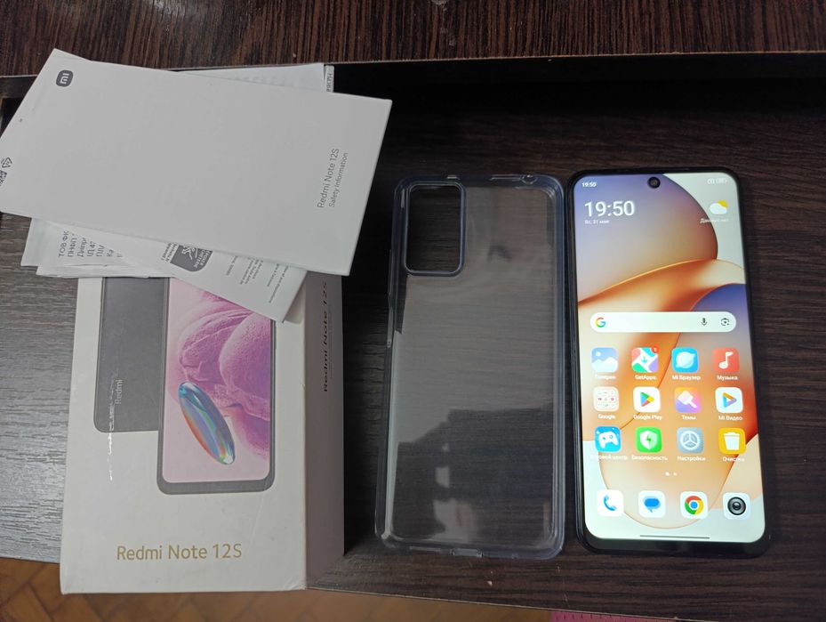 Xiaomi Redmi note 12S Onyx Black 8/256 Gb