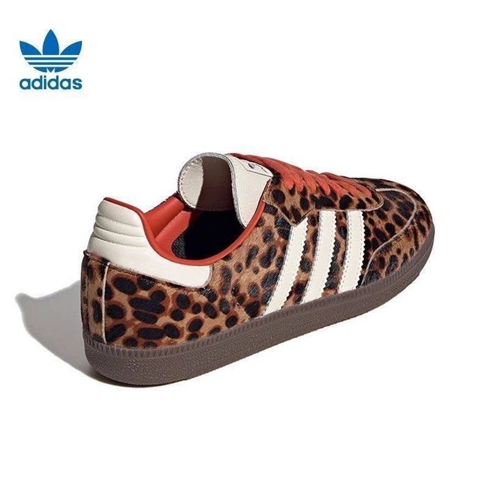 Adidas Samba OG Preloved Red Leopard