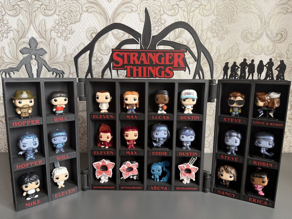 Колекція іграшок дивні дива Stranger things (ОСД) разом з будиночком