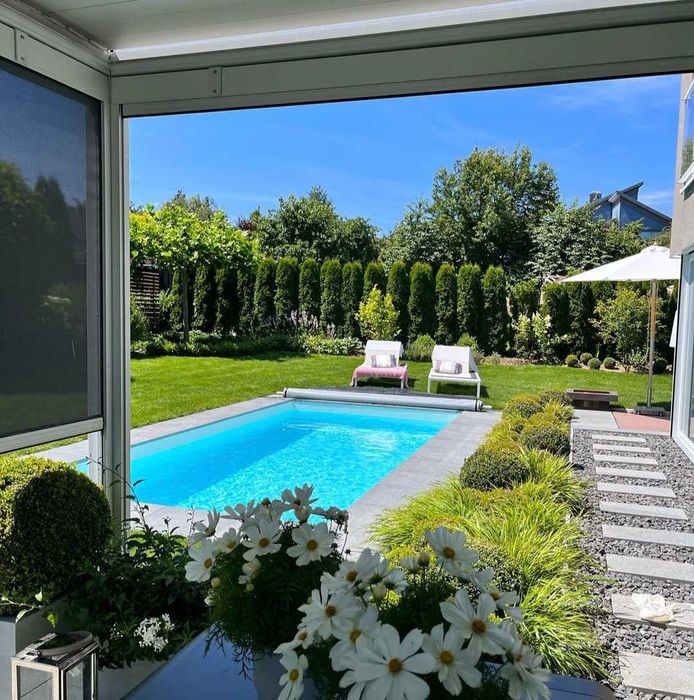 Basen poliestrowy basen ogrodowy wkopywany 760x365x150