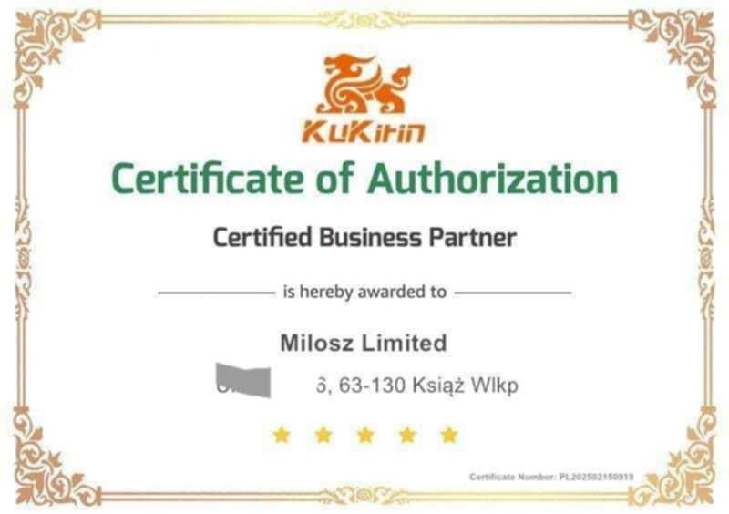 Hulajnoga elektryczna 2025 KuKirin G2 10cali 800W 48V15Ah 45km/h