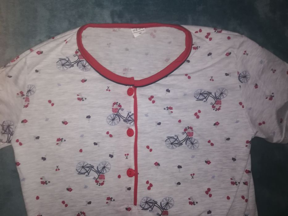 Camisa de noite de amamentação