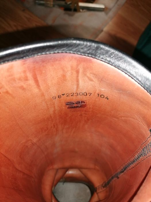 Botas de equitação / montar em pele