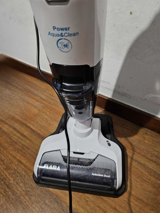 Aspirador Flama 3-em-1: Aspira Sólidos, Líquidos e Lava - Como Novo