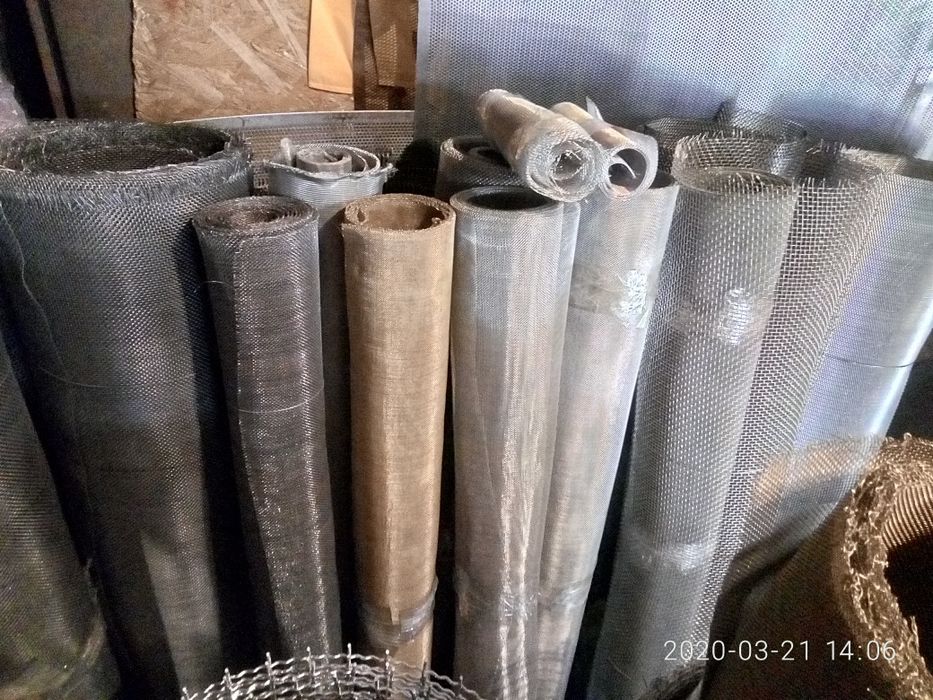 Сетка тканная нержавейка, разная + перфарция - решота нерж.оцин.черная