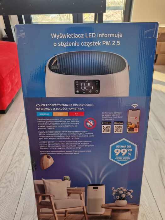 Oczyszczacz powietrza SETTI+ AP600W Wi‑Fi