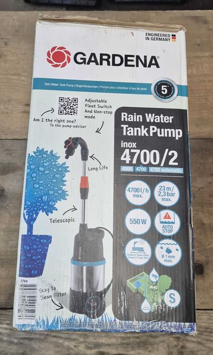 Pompa zanurzeniowa Gardena 4700/2 INOX nowa 1764-20