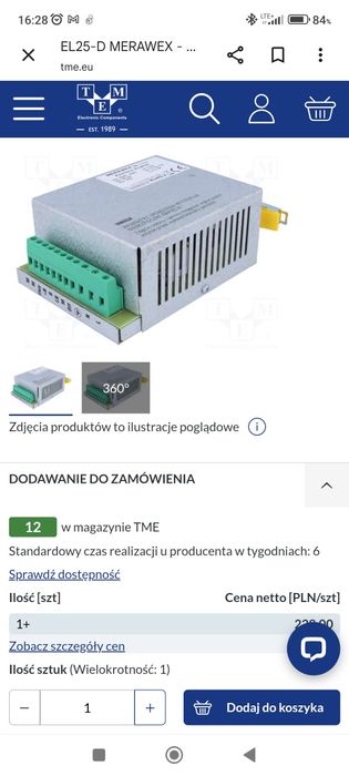 Zasilacz buforowy El25-D