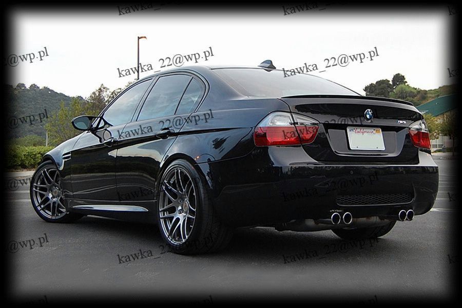 BMW 3 E90 SPOILER LOTKA SPOJLER M3 PODKŁAD!