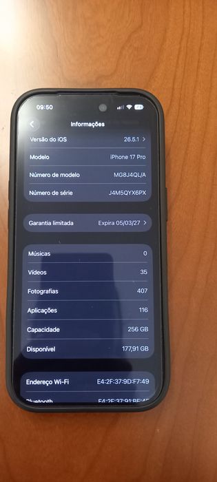 Iphone 17 Pro 256Gb