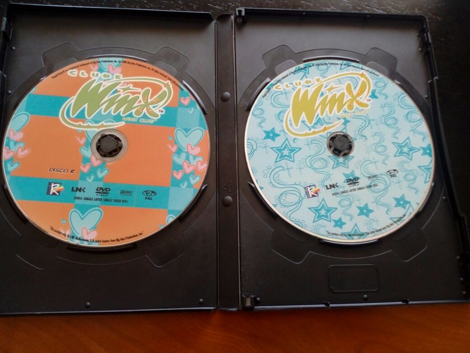Conjunto Winx DVD