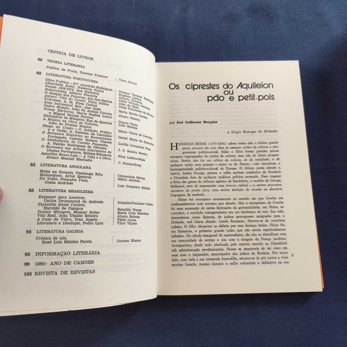 Revista Colóquio Letras 59 - Janeiro 1981