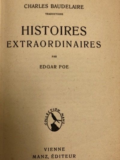 Nouvelles Histoires Extraordinaires- Edgar Põe