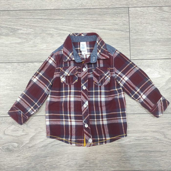 Сорочка рубашка в клітинку