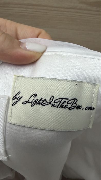 Весільна сукня міні