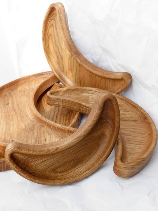 Декоративні тарілочки-напівмісяці