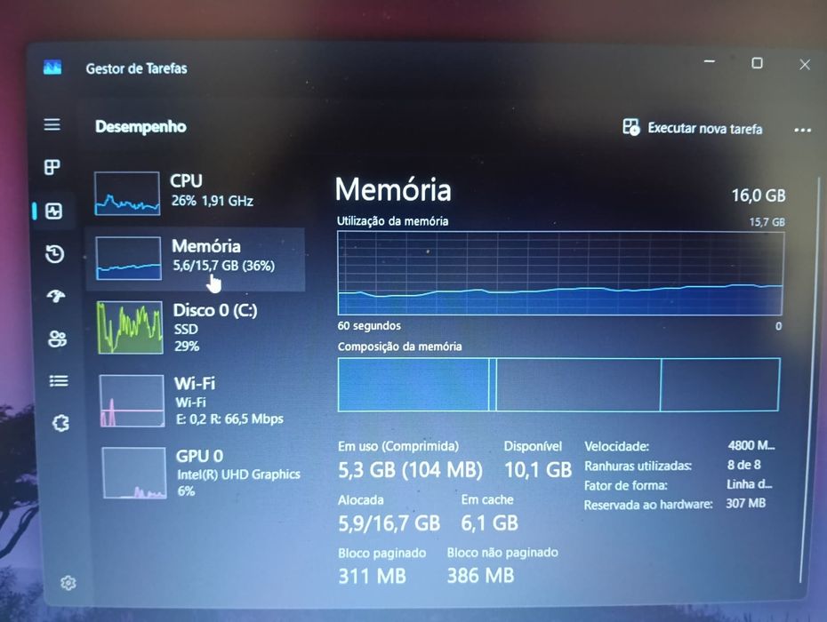 Portátil Lenovo em muito bom estado
