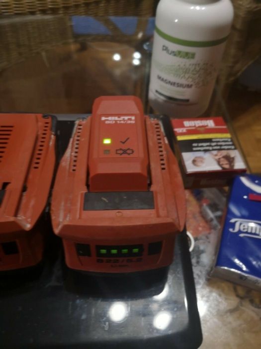 2 Baterias Hilti 22V 5.2 mA