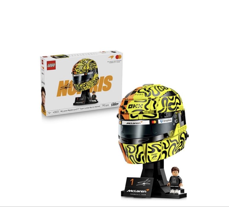 Capacete Mclaren Mastercard F1 Team de Lando Norris