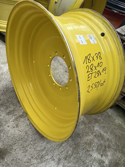 Felga 20x38 fendt 18x38 John deere 14x38 massey ferguson 16x38