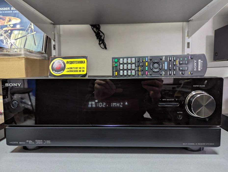 7.1 AV-ресивер Sony STR-DN610. Bravia Sync. 3D, HDMI, Bi-Amp.
