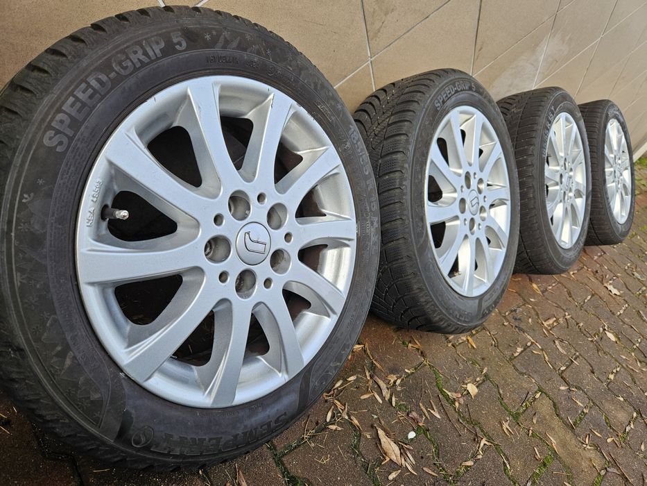 Felgi Koła 15" Skoda Fabia Vw Polo 5x100 ET35 +185.55.15 Semperit