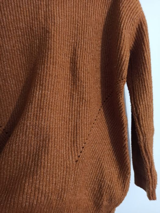 Sweterek Ceglasty