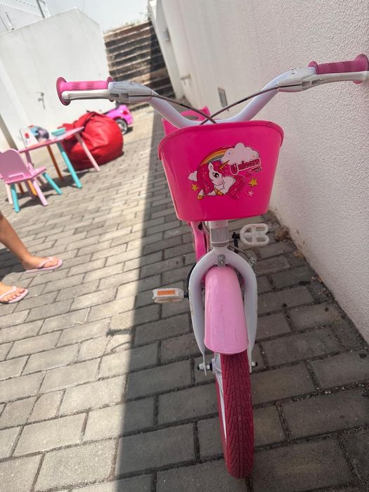 Bicicleta infantil Unicórnio 16”